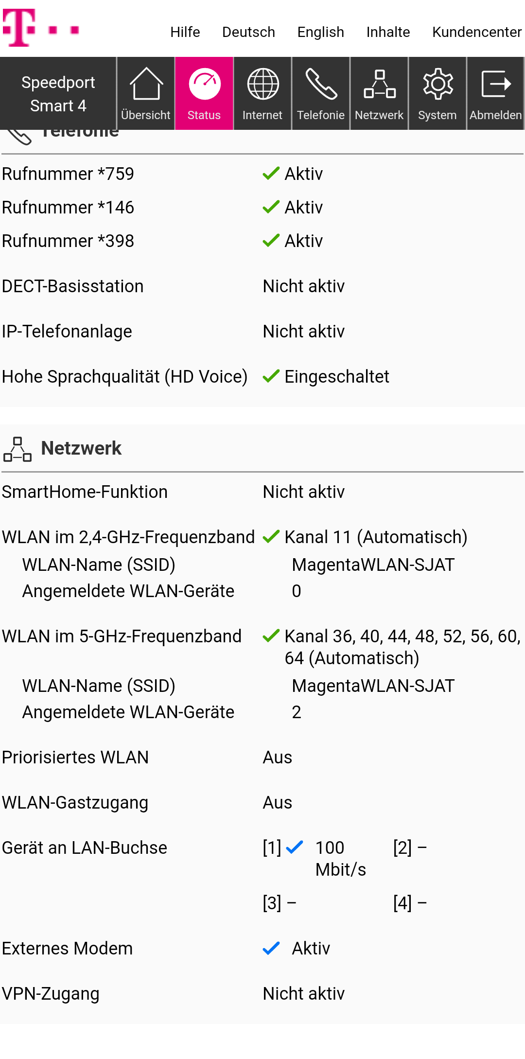 Wie ändere ich beim Speedport Smart 4 den WLAN Kanal? Router, Telekom)