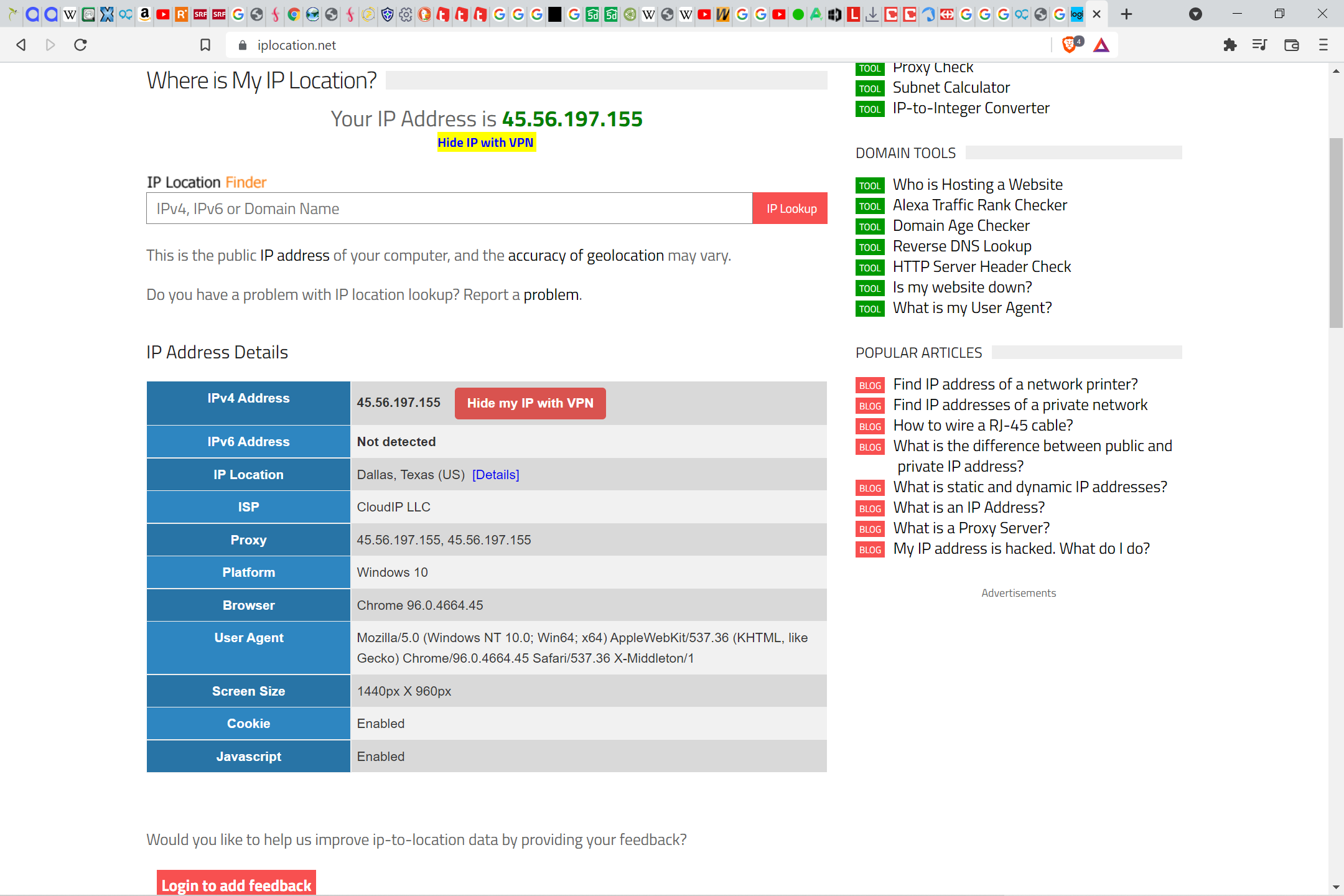 Wie ändere ich die IP location? (Computer, Technik, Internet)
