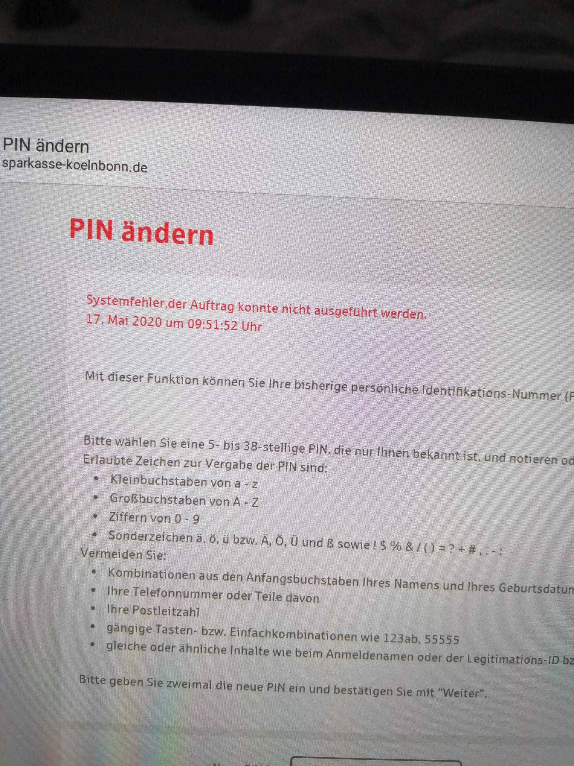 Wie ändere ich meinen Sparkassen Pin? (Bank, Sparkasse, Online-Banking)