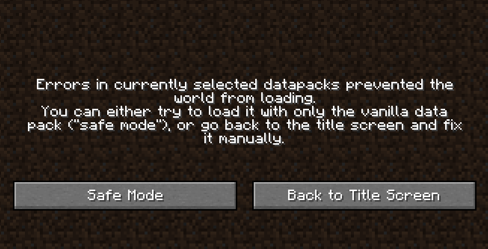 Wie aktiviere ich den safe mode in Mc? (Computer, Spiele und Gaming ...