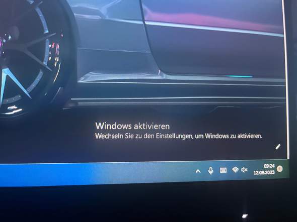Wie aktiviere ich Windows?