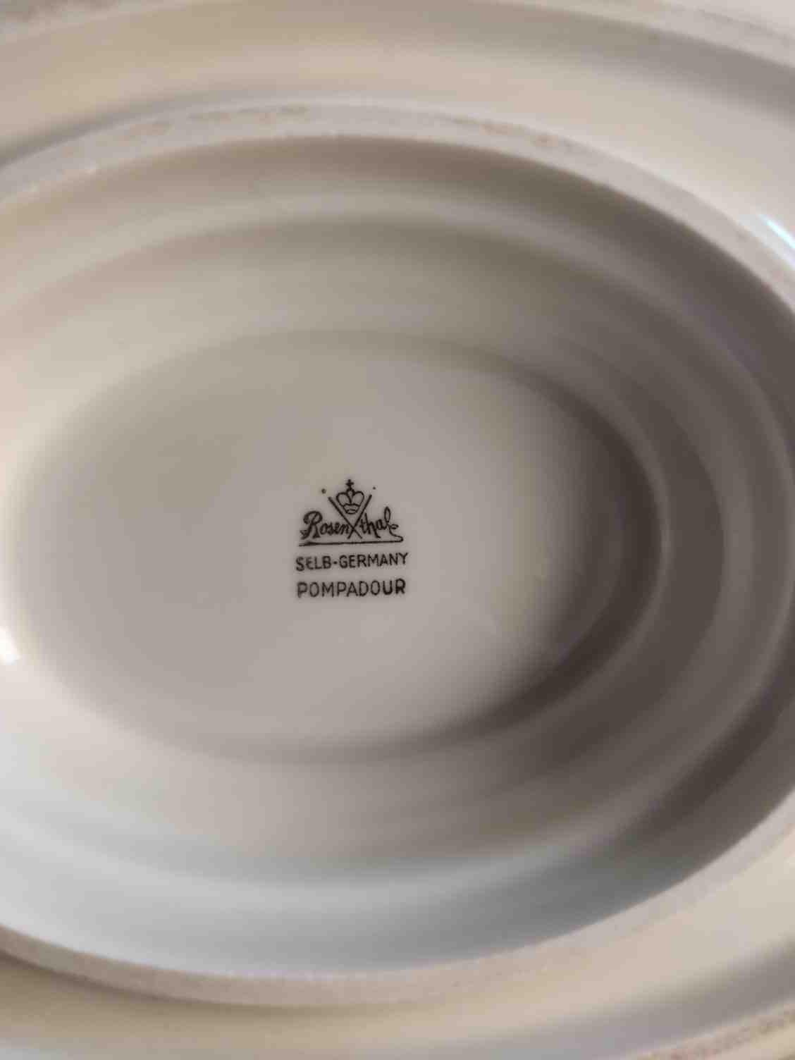 Wie alt ist dieses Rosenthal Porzellan? (Antiquitäten, Porzellanmarke