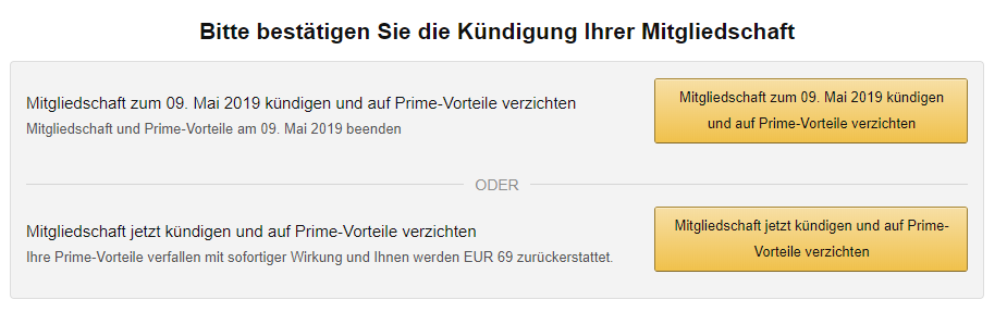 Wie Amazon Prime Abo kündigen?