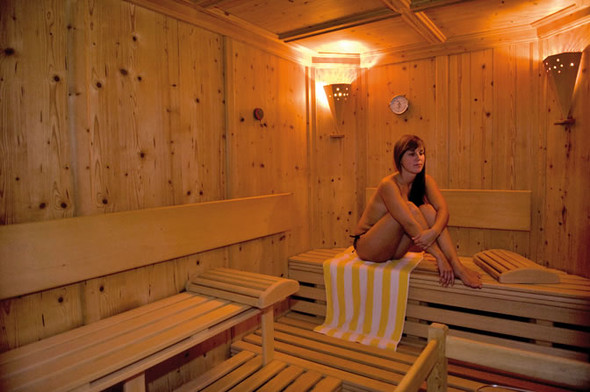 Atmung in der Sauna - (Atmung, Sauna)