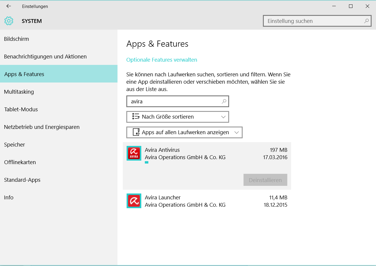 Avira Launcher Startet Nicht Windows 10 - jodik lemu