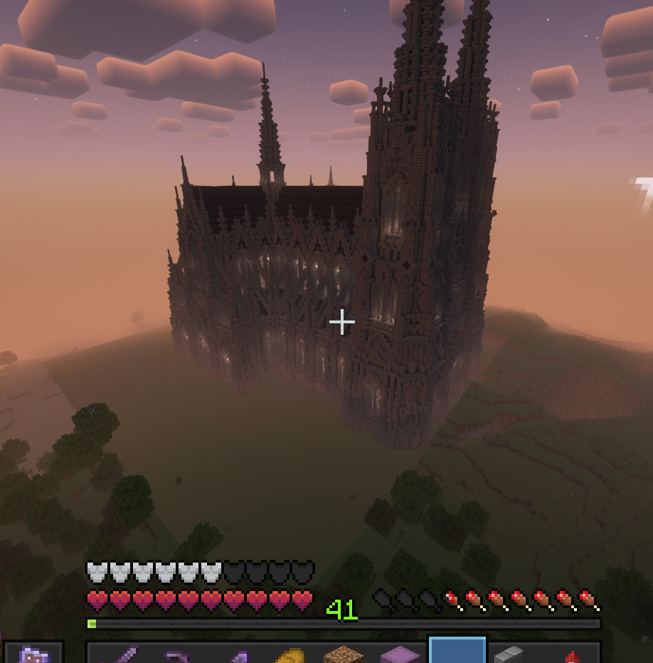 Wie bauen damit es natürlich wirkt? (Minecraft, Terraforming)
