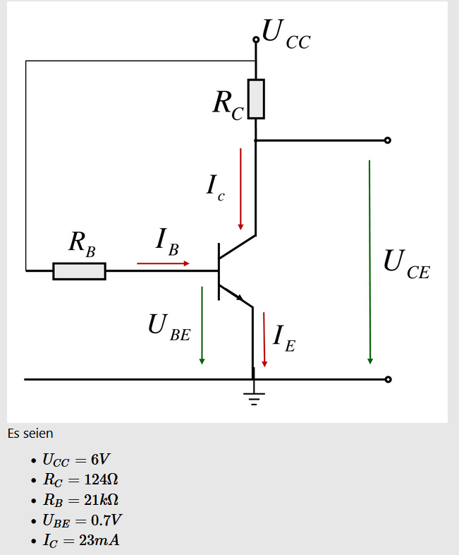 Wie bei Transistor Stromverstärkungsfaktor bestimmen? (Technik
