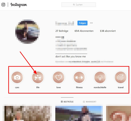 Wie Bekomme Ich Bei Instagram Die Runden Buttns Computer Social Media