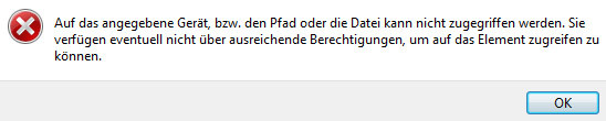 Fehlermeldung beim ausführen der .exe Datei - (Computer, Windows, Programm)