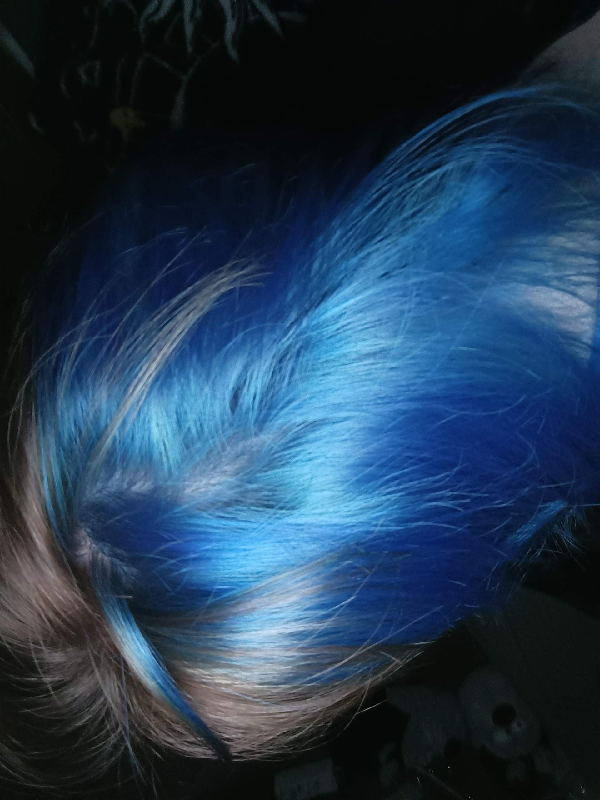 Wie bekomme ich blaue Haare lila? (Frauen, Aussehen, Farbe)