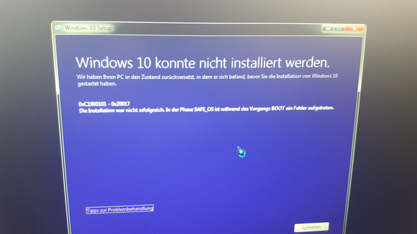 Windows 10 Fehler Meldung - (Windows 7, Windows 10, truecrypt)