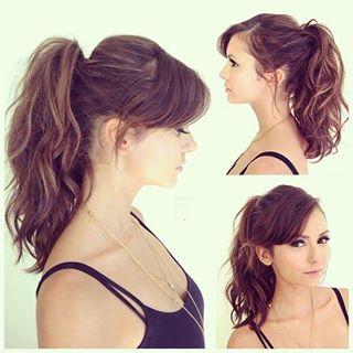 Wie Bekomme Ich Die Frisur Von Nina Dobrev Hin Vampire Diaries