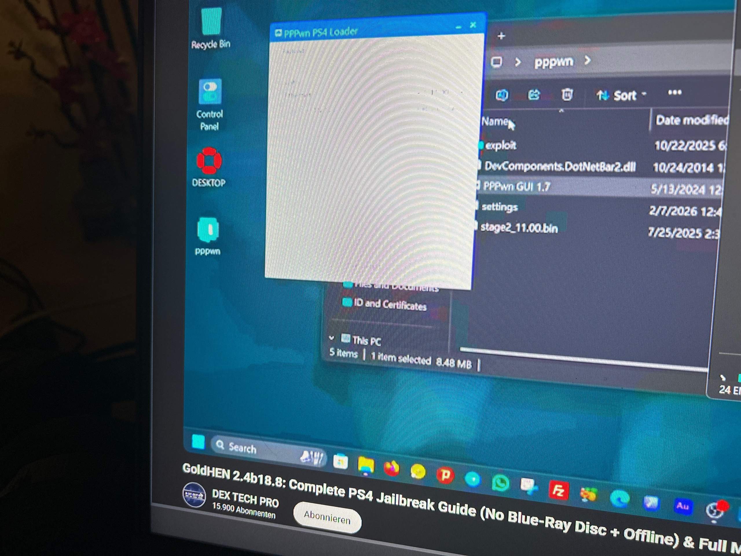 Wie bekomme ich die PPPwn (PPPwn GUI 1.7) file her fürs jailbreaken ...