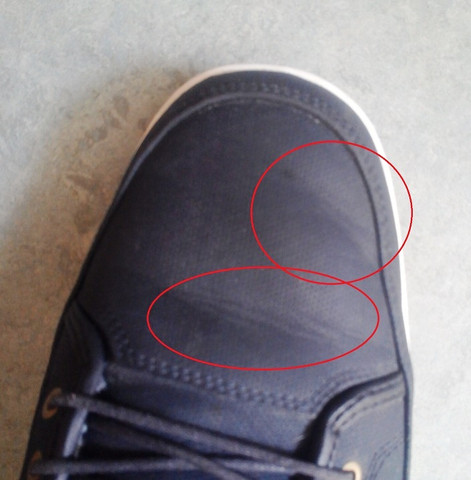 Gehfalten - (Schuhe, Leder, reparieren)