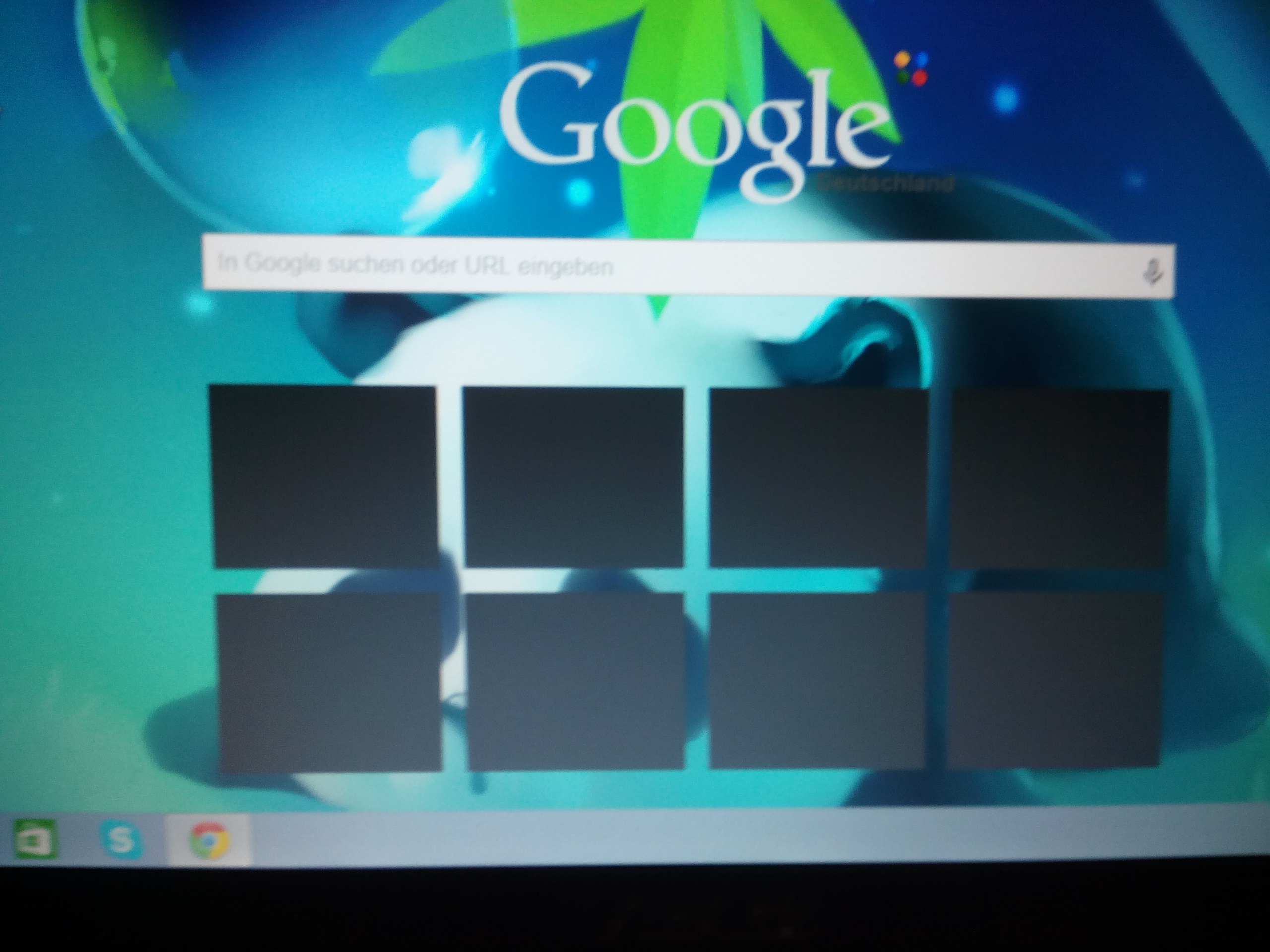 wie bekomme ich diese kästchen weg? (PC, Google)