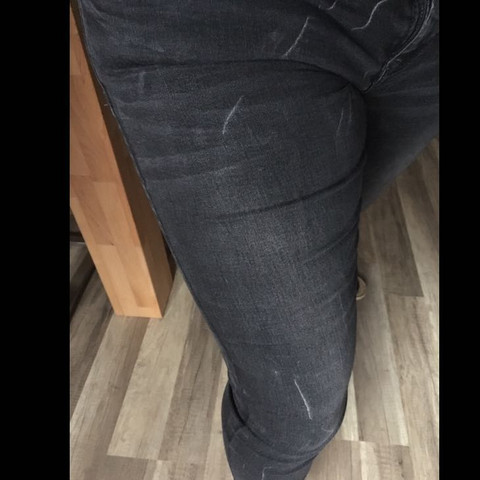 Jeans nach schwarze waschen flecken weiße «Trick 77»