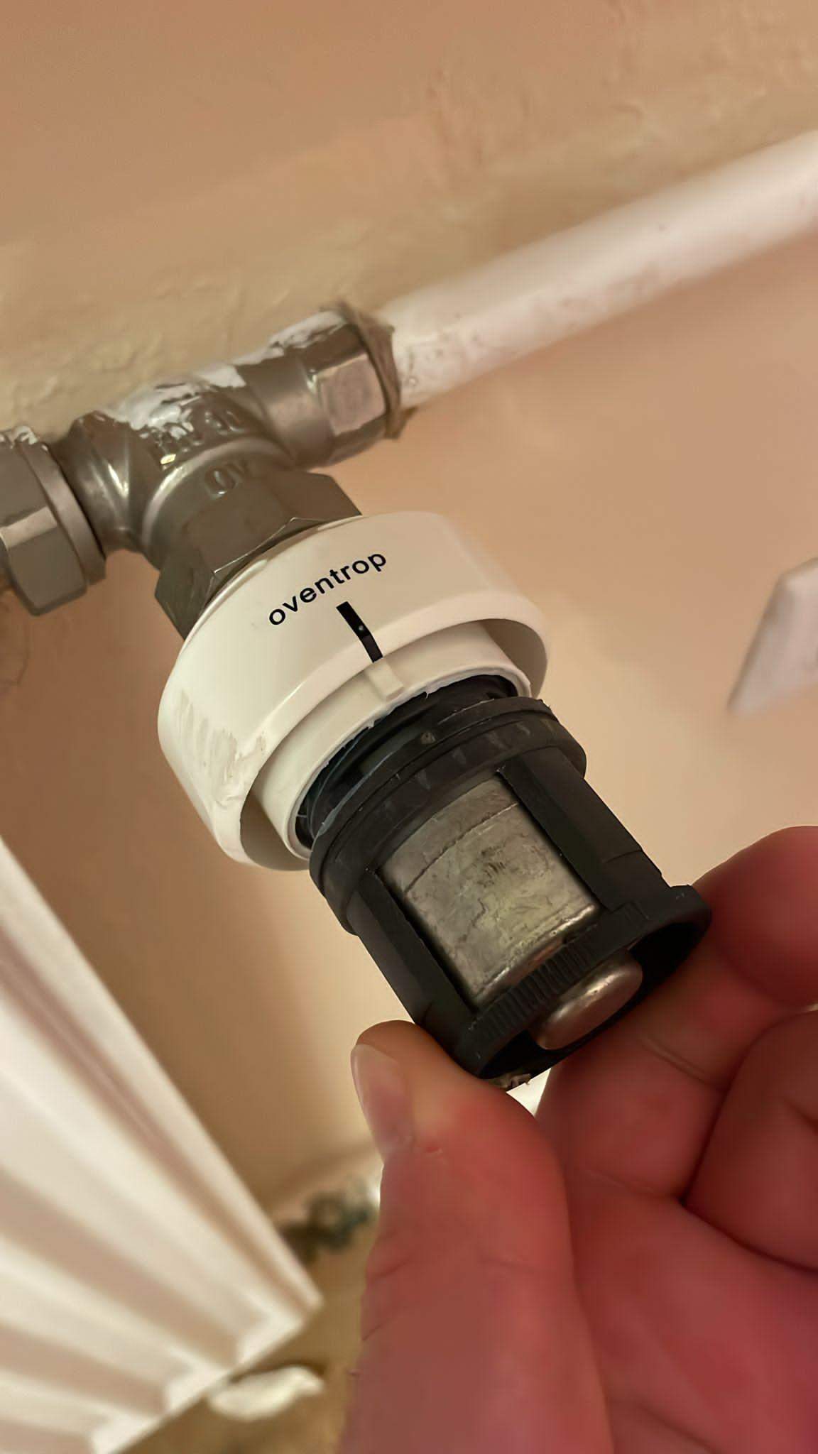 Wie bekomme ich dieses Thermostat vom Heizkörper? (Heizung, Temperatur