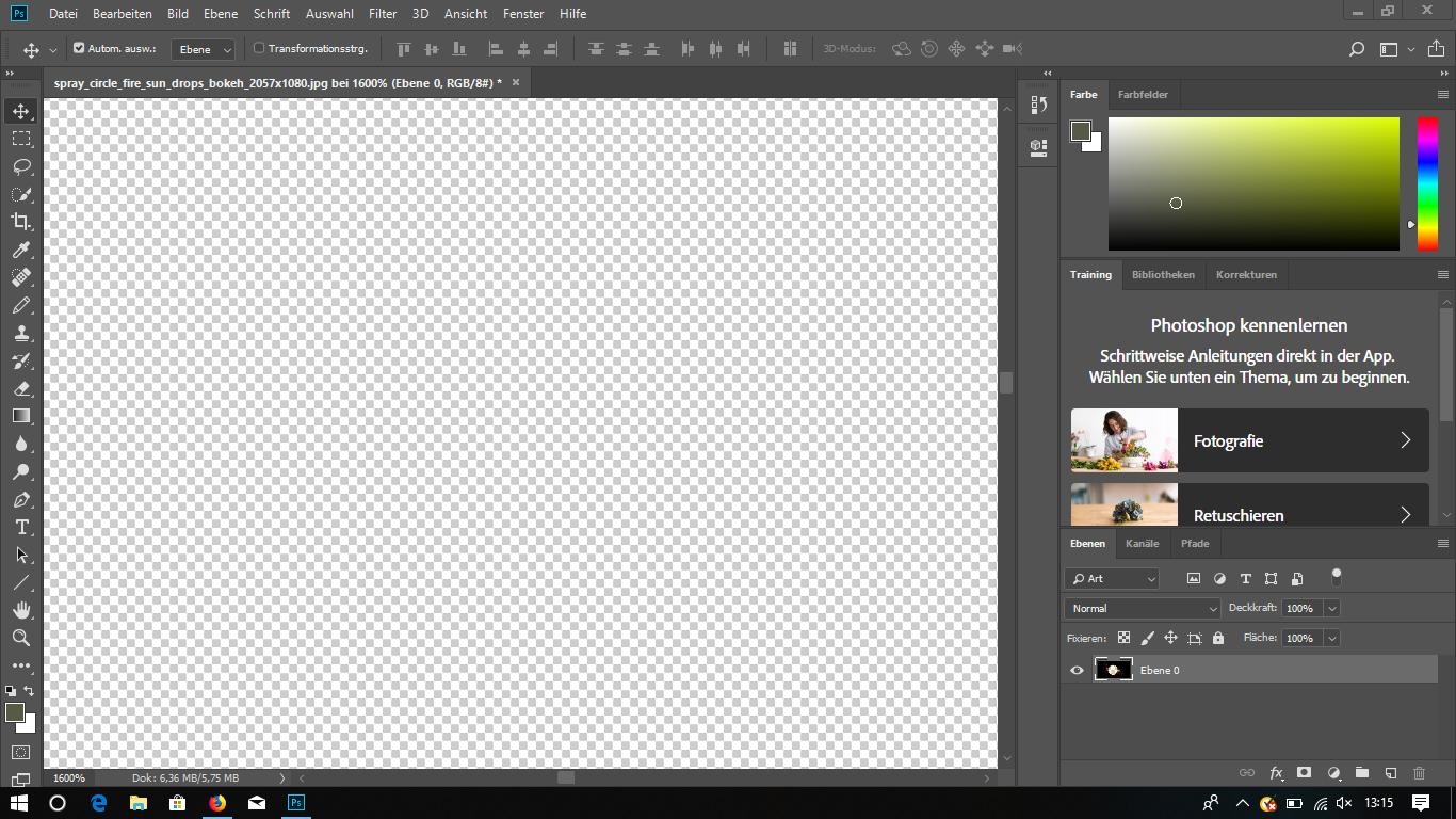 Wie Bekomme Ich Es Bei Photoshop Hin Dass Der Hintergrund Dunkel Wird Computer