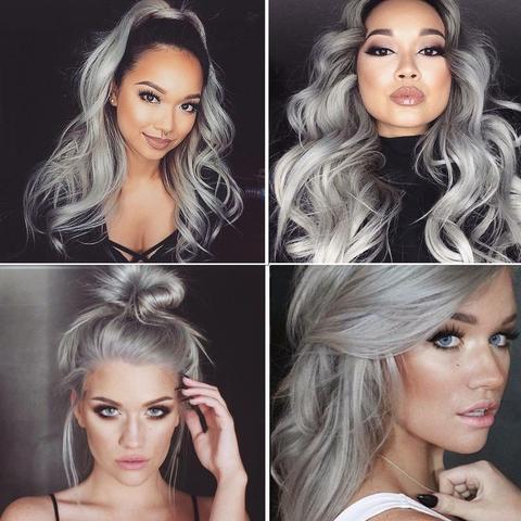 meine haare auch so grau