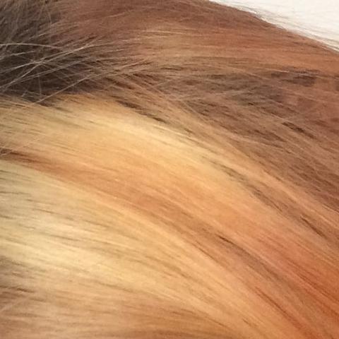 Jetzige Farbe  - (Haare, färben, Farbentfernung)