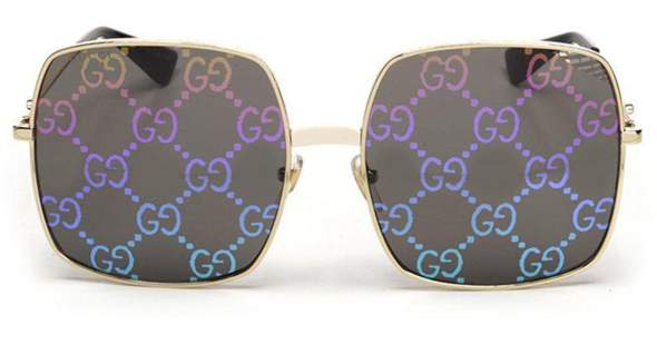 Wie bekommt Gucci das Hologram in die Brille?
