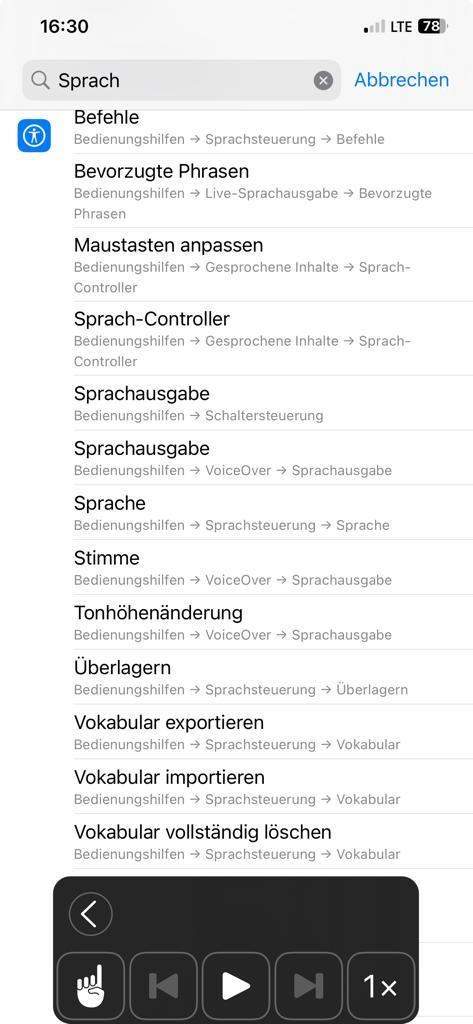 Wie bekommt man das weg? (iPhone, Einstellungen)