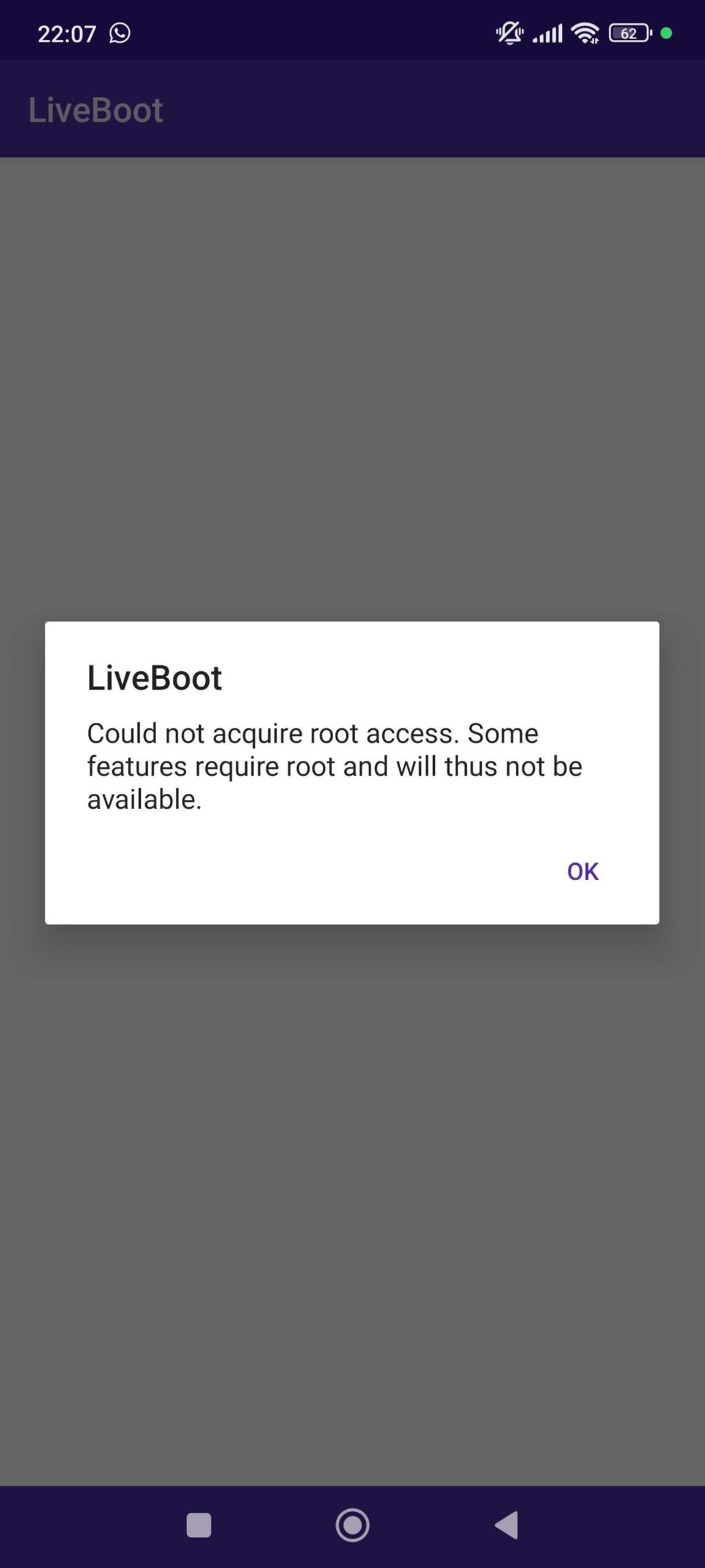 Wie benutze ich die LiveBoot App? (Handy, Root)