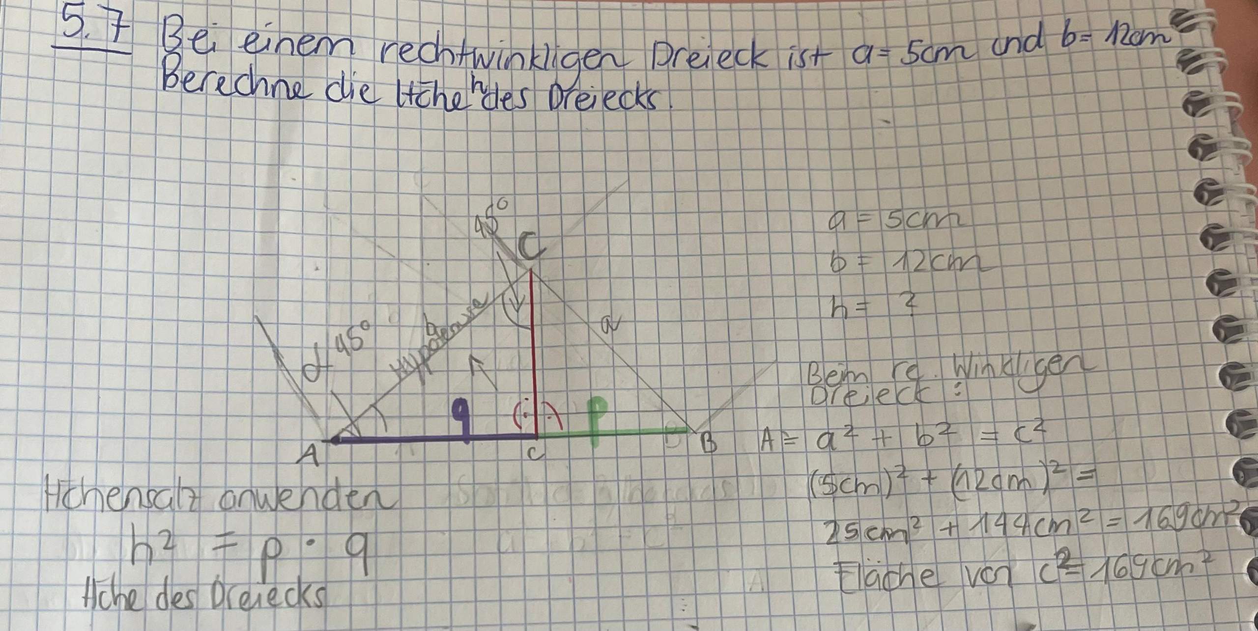 Wie Berechne Ich Den Flächeninhalt Eines Dreiecks