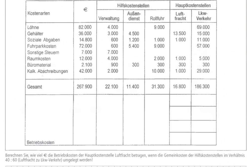 Wie berechne ich diese Aufgabe? (Mathematik, Ausbildung, Betrieb) Wie berechne ich diese Aufgabe? (Mathematik, Ausbildung, Betrieb)