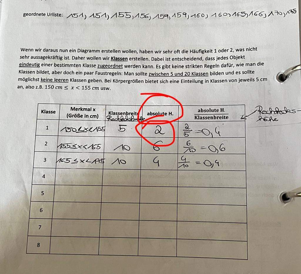 Wie berechnet man absolute Häufigkeit? (Mathematik)
