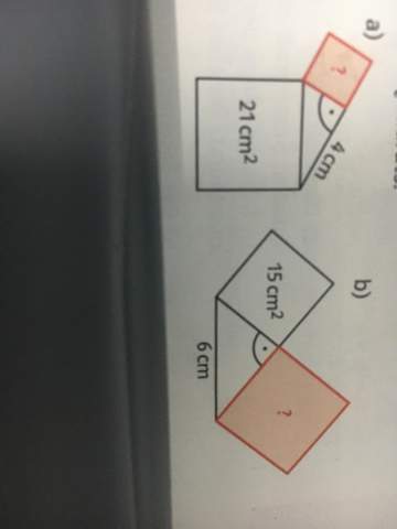 Wie berechnet man den Flächeninhalt des roten abgebildeten Quadrat?