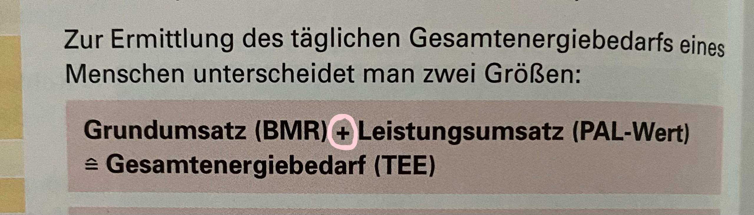 Wie berechnet man den Gesamtenergiebedarf (Formel)? (Schule, Technik