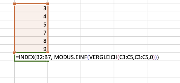 - (Computer, Excel, excel-formel)