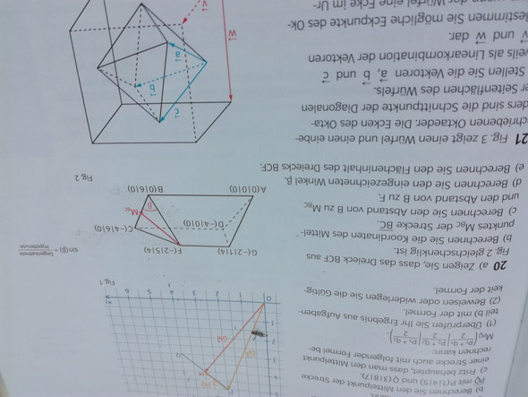 Wie Berechnet Man Den Winkel 3dimensional Mathematik Vektorenrechnung