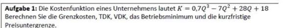 Wie berechnet man die nachfolgende Aufgabe?