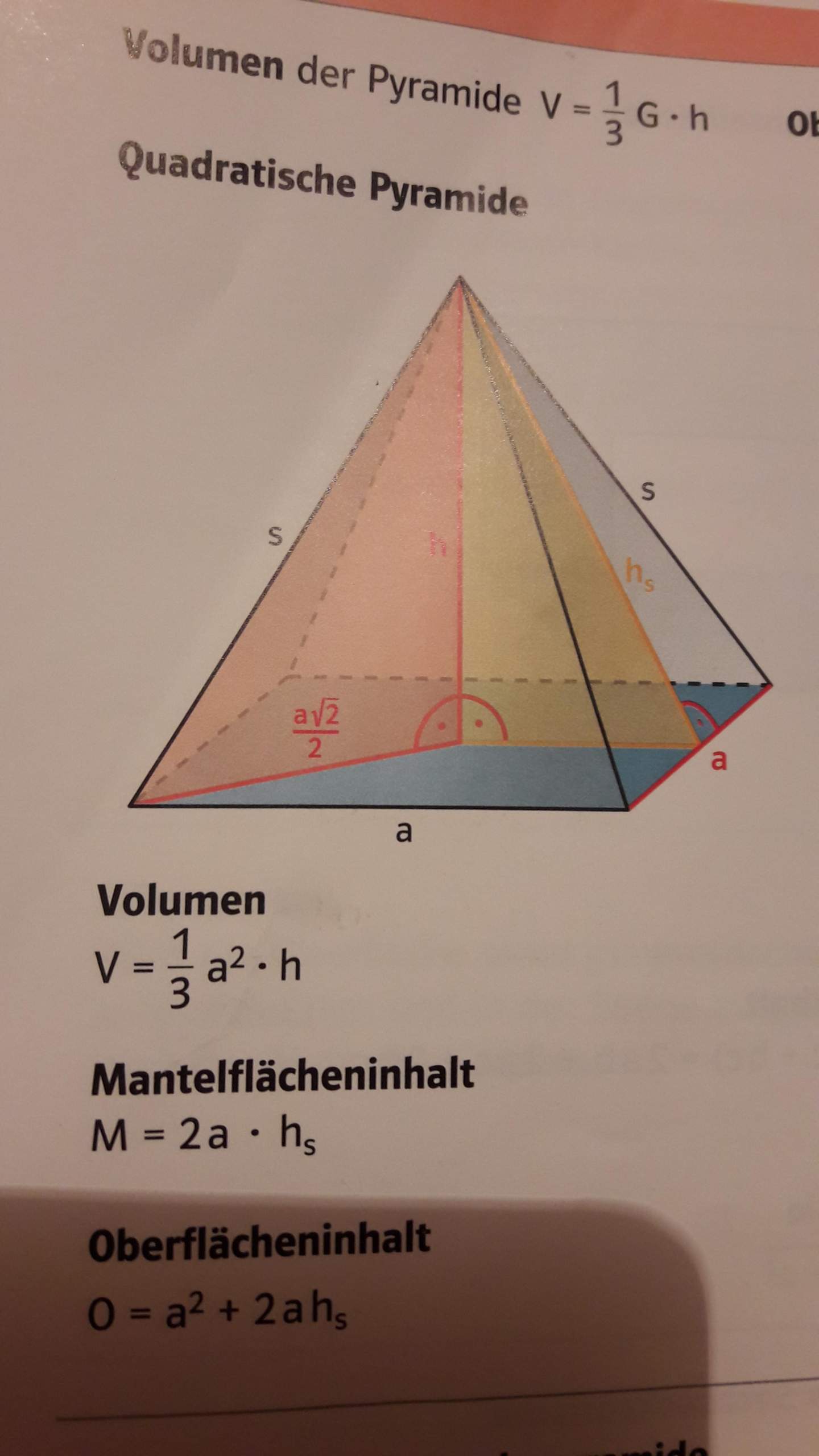 Wie Berechnet Man Die Oberfläche Einer Pyramide