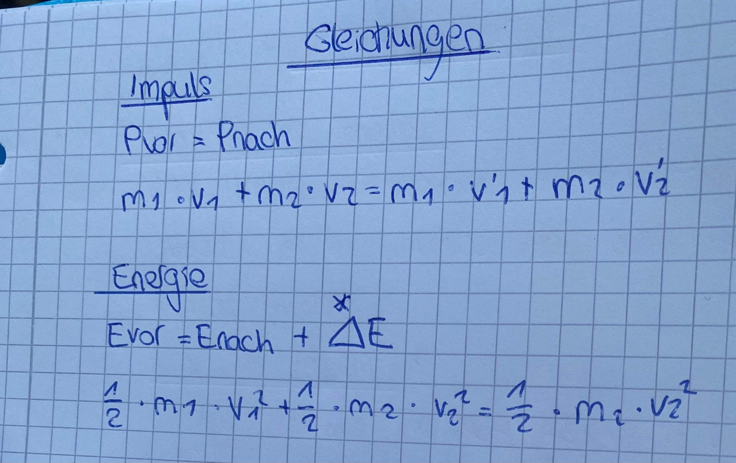 Wie berechnet man einen Impuls? (Energie, Formel, Geschwindigkeit)