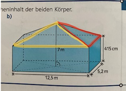 Wie berechnet man von diesen beiden Dreiecken die Höhe?