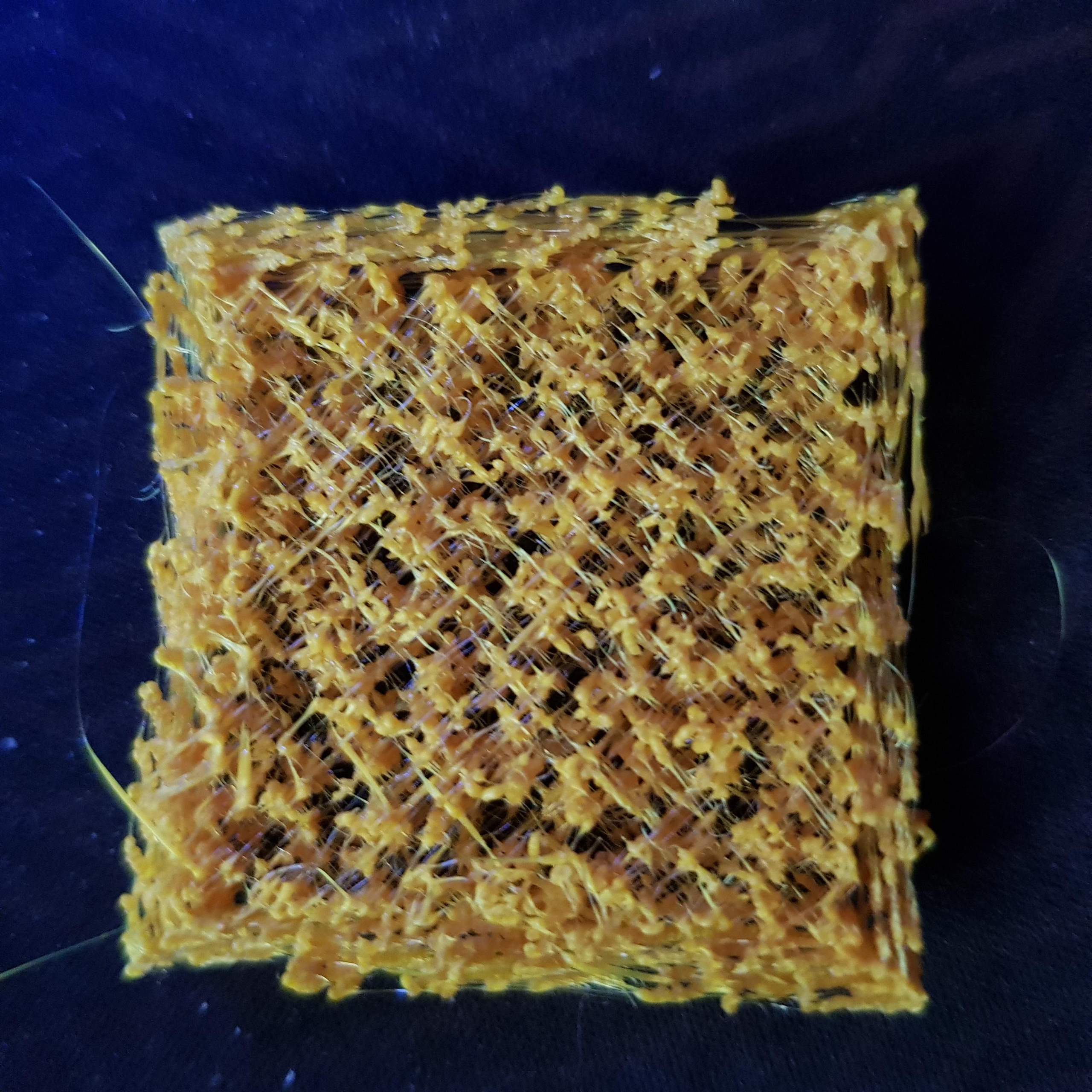 Wie beschreibt man diesen Fehler im 3D Druck? (Computer, Technik