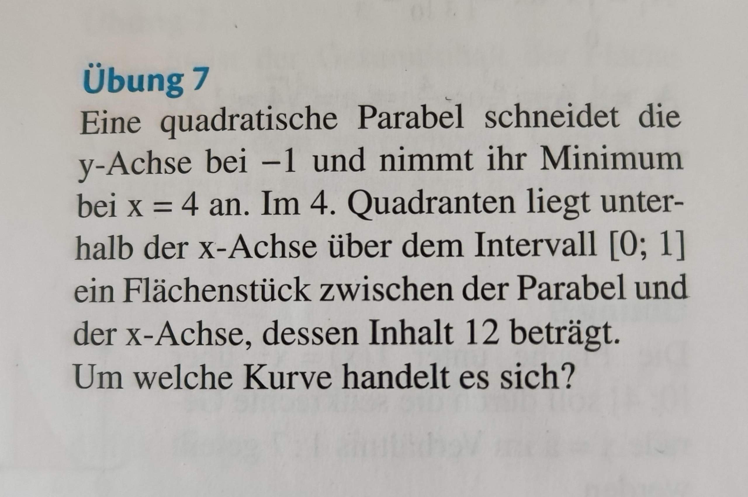 Wie bestimme ich die Funktionsgleichung? (Gleichungen, quadratische