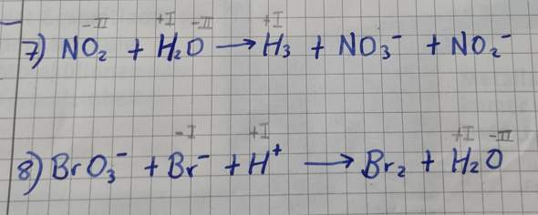 Wie bestimme ich hier die Oxidationszahlen?