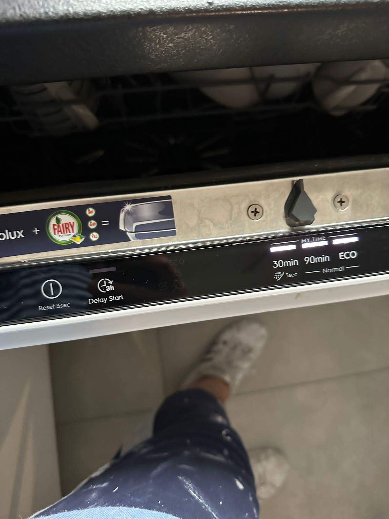 Wie bringe ich diese Spülmaschine von Elektrolux wieder zum laufen? (Reparatur, Küche