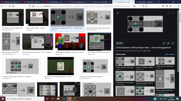 Wie craftet man in Minecraft ein Spawner?