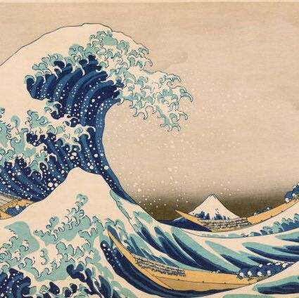 Die große Welle von Kanagawa - (Kunst, Bedeutung, Japan)