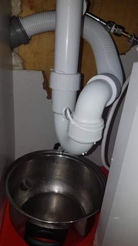 Wie dichte ich das Abflussrohr richtig ab? (Wasser, Küche, Sanitär)