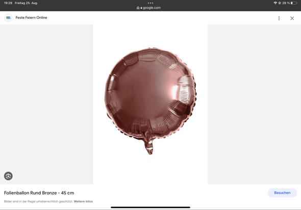 Wie dick sind Folienballons mit 45 cm Durchmesser?