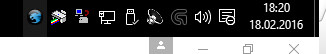 Die Symbole meiner Taskleiste - (Technik, PC, Windows 10)