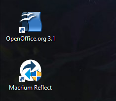 Wie entferne ich den Pfeil unten links an meinen Desktop Icons?