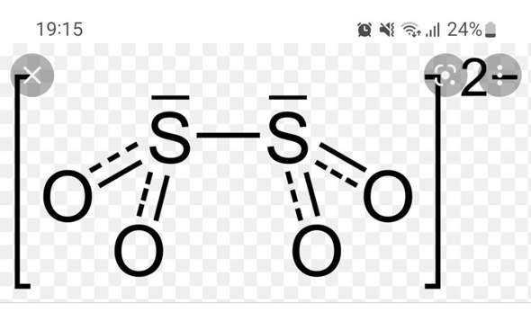 Wie entsteht das DithionitIon und was passiert bei der Reaktion von