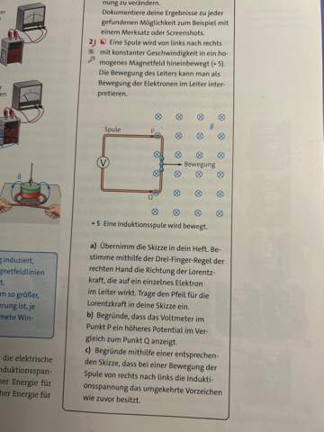 Wie erkenne ich die Stromrichtung bei der Dreifinger-Regel? (Strom ...